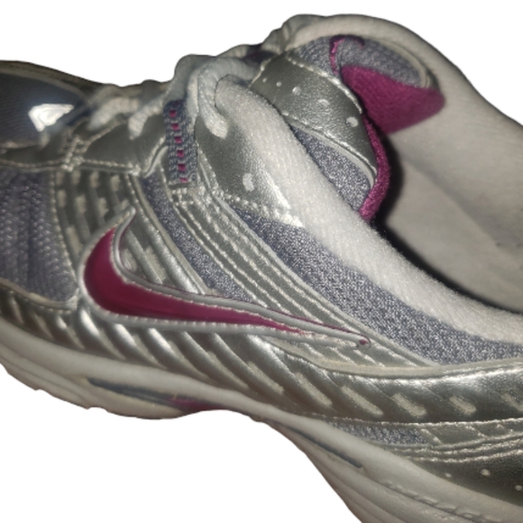 Nike Retro Dart 4 IV Impact Groove & Support Running Sneakers 6.5 Gray/Purple - Picture 15 of 16